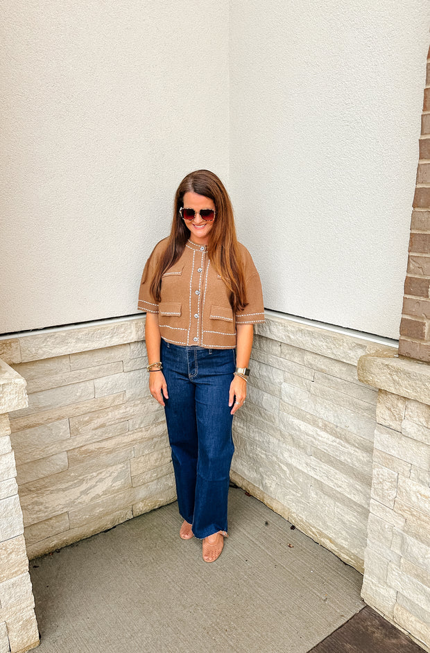 Just a Stitch Knit Cardigan