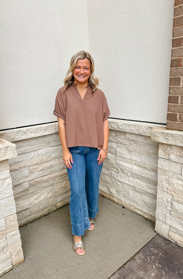 Mocha Latte Top