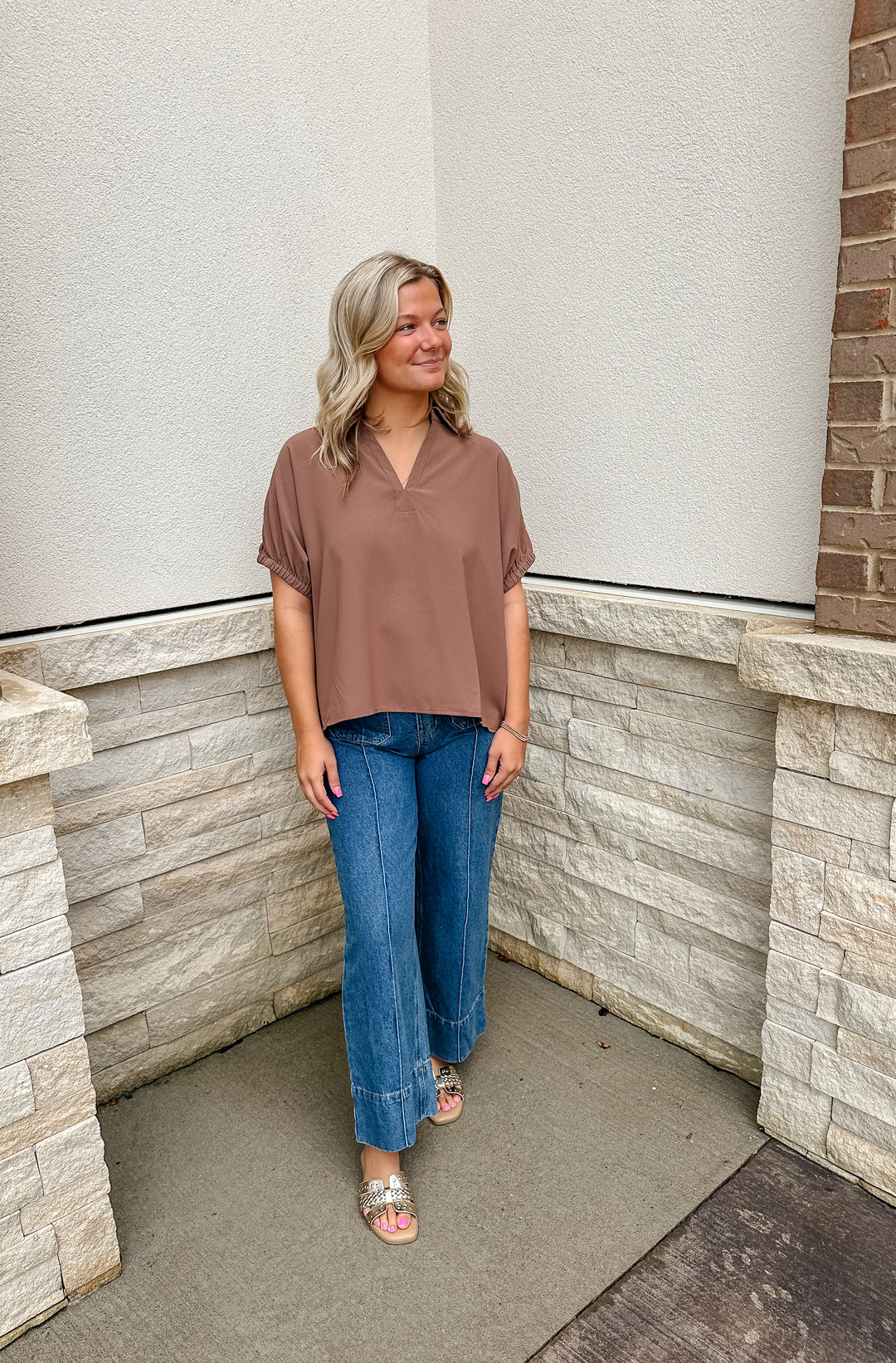 Mocha Latte Top