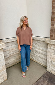 Mocha Latte Top