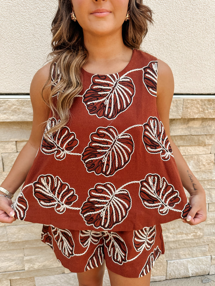 Palm Leaf Top