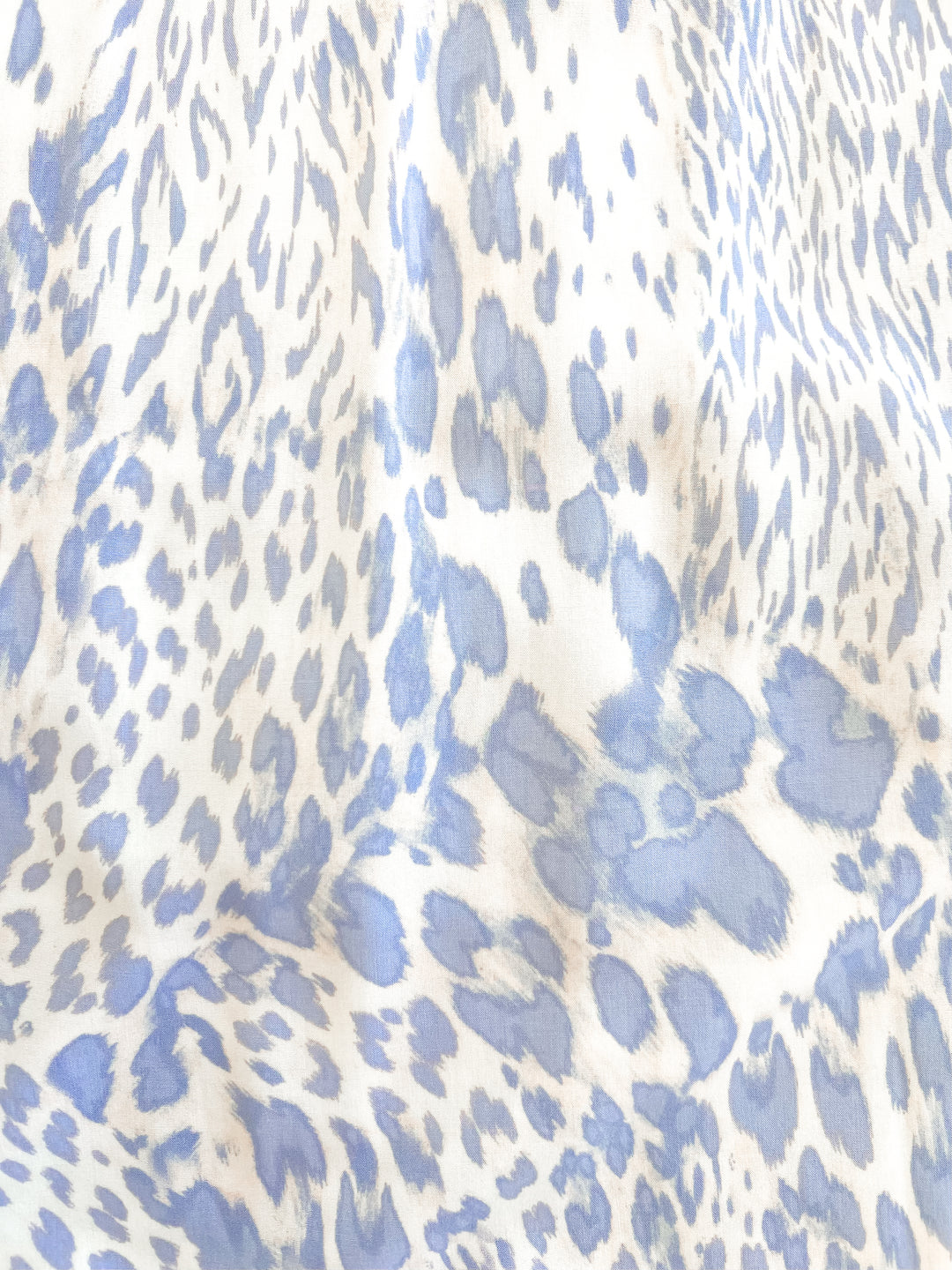 Thea Blue Leopard Maxi Dress