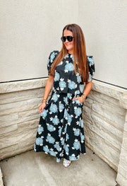 For the Love of Floral Skirt