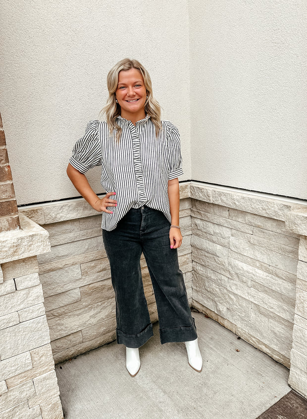 Casual Stripes Top