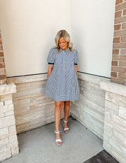 Stripe up the Band Dress
