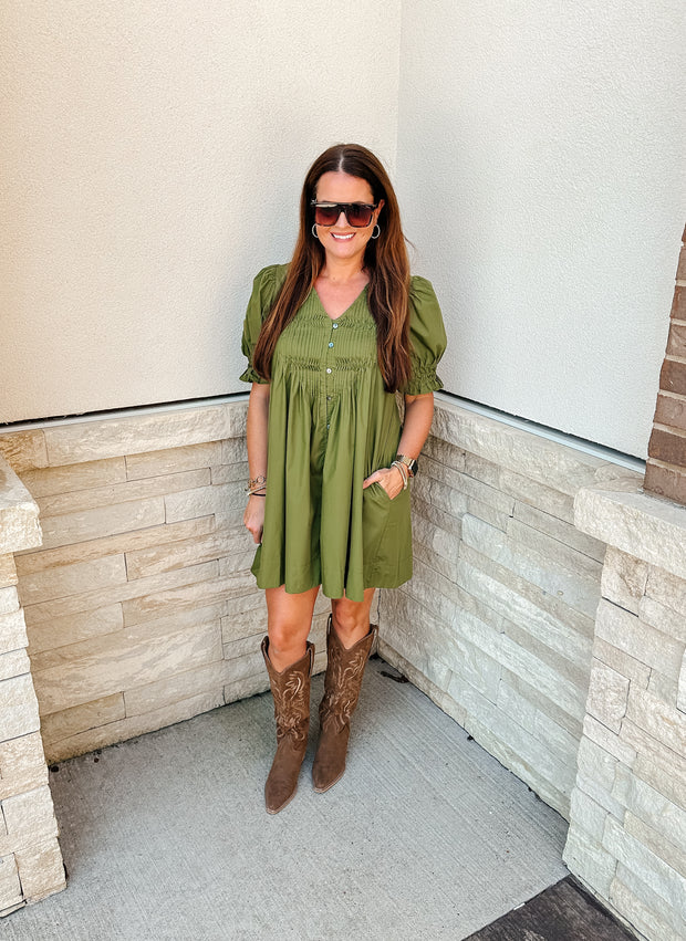 Olive you so Dress