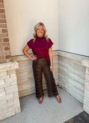 Leopard Pattern Pants