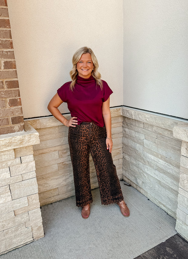 Leopard Pattern Pants