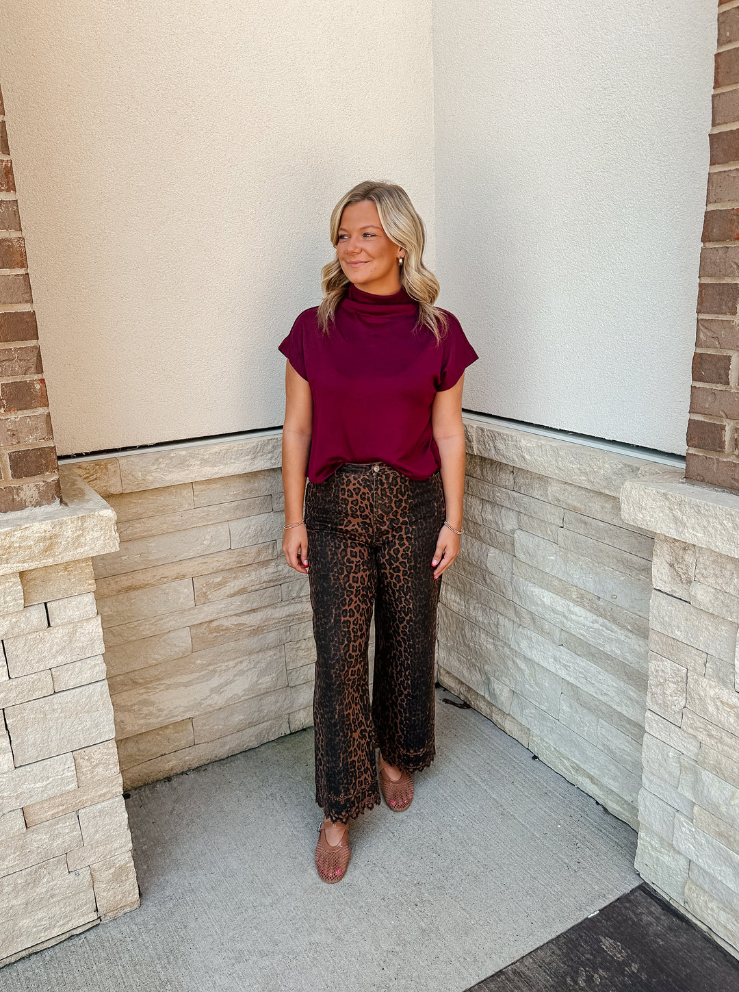 Leopard Pattern Pants