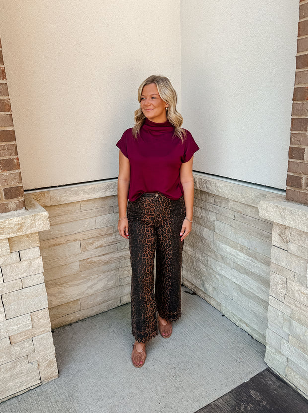Leopard Pattern Pants