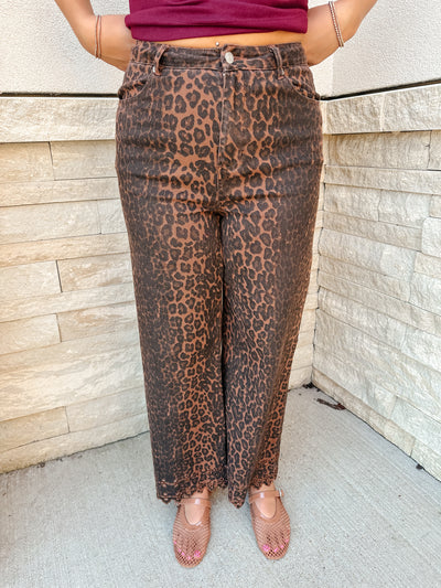 Leopard Pattern Pants