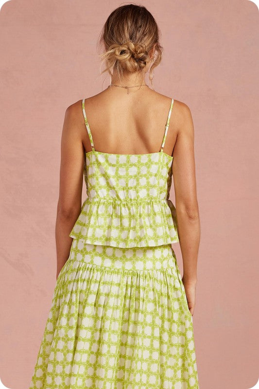 The Hamptons Peplum Top