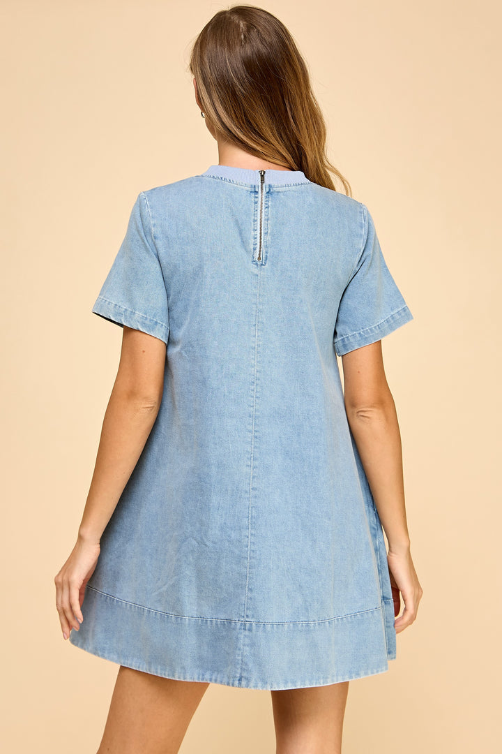 Denim Mini Dress