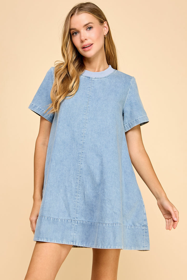 Denim Mini Dress