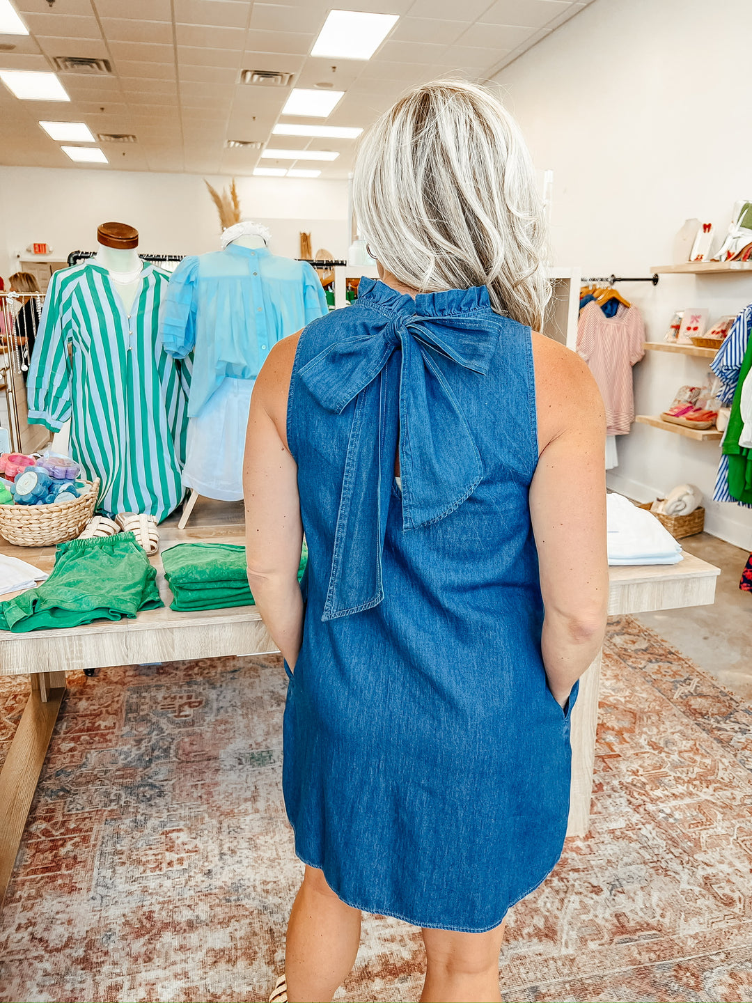 Haysville Denim Mini Dress